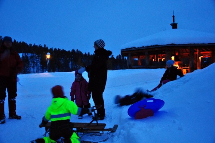 Bilde fra akekvelden på Rondetunet