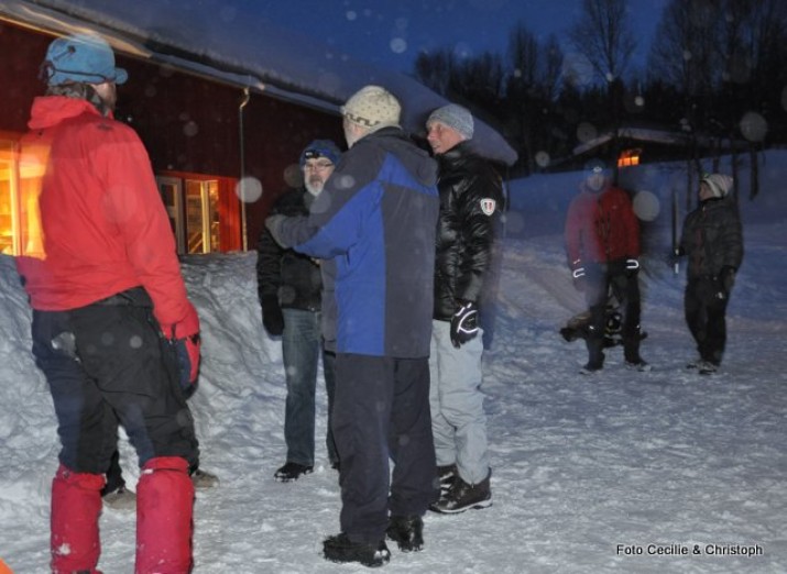 Bilde fra akekvelden på Rondetunet
