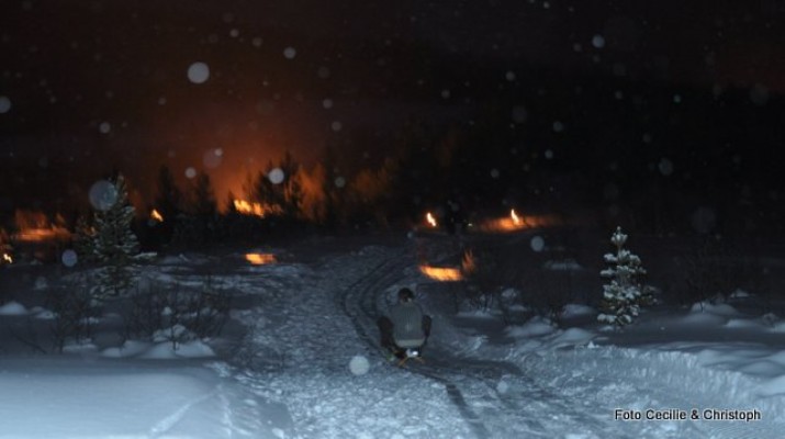 Bilde fra akekvelden på Rondetunet