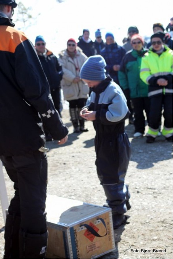 Tredje korteste fisk: Henrik Røste