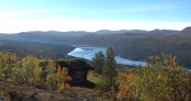 Bilde av Atnasjøen fra Megrunnslia sørover. Foto Hans Sollid