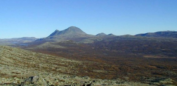 Sølnkletten fra Grytdalsvola.Foto Hans Sollid