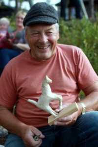 Fra spikkekurset under Fossedagene 2015. Foto Bjørn Brænd