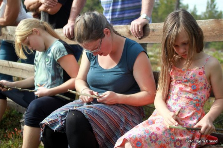 Fra spikkekurset under Fossedagene 2015. Foto Bjørn Brænd 164
