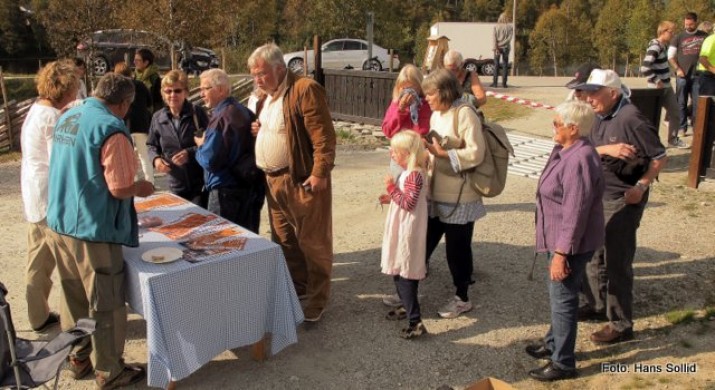 Fullt hus ved billettbordet