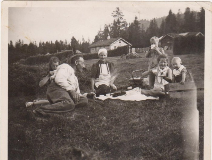 Kaffe på Småtjernsetra