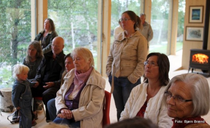 Lydhørt publikum. Foto Bjørn Brænd