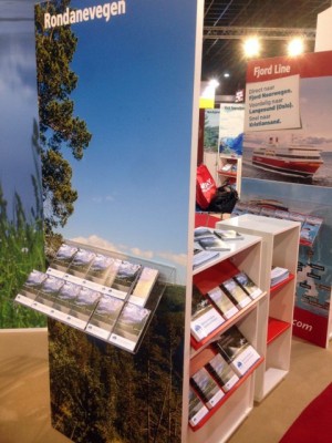 Stand Vakantiebeurs. Foto Anita Bjørkeng