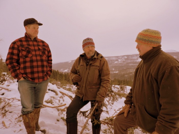 Fra v Ole Sollien, Anders Hals og Ole Nordahl. foto Øyvind Arne Lien