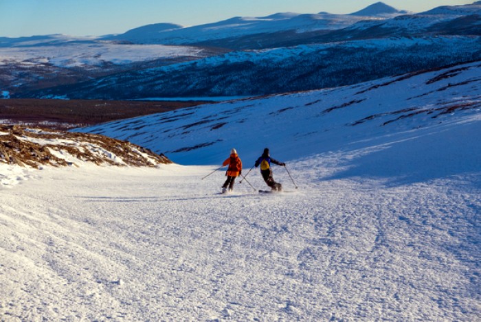 Gravskardshøgda er høgste fjellet i Stor-Elvdal. - og beste skitoppen for telemarkskjøring.