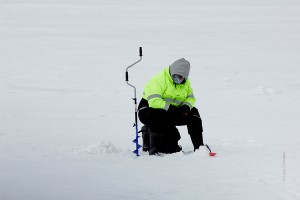 Foto Paul Christian is fiske  stning see