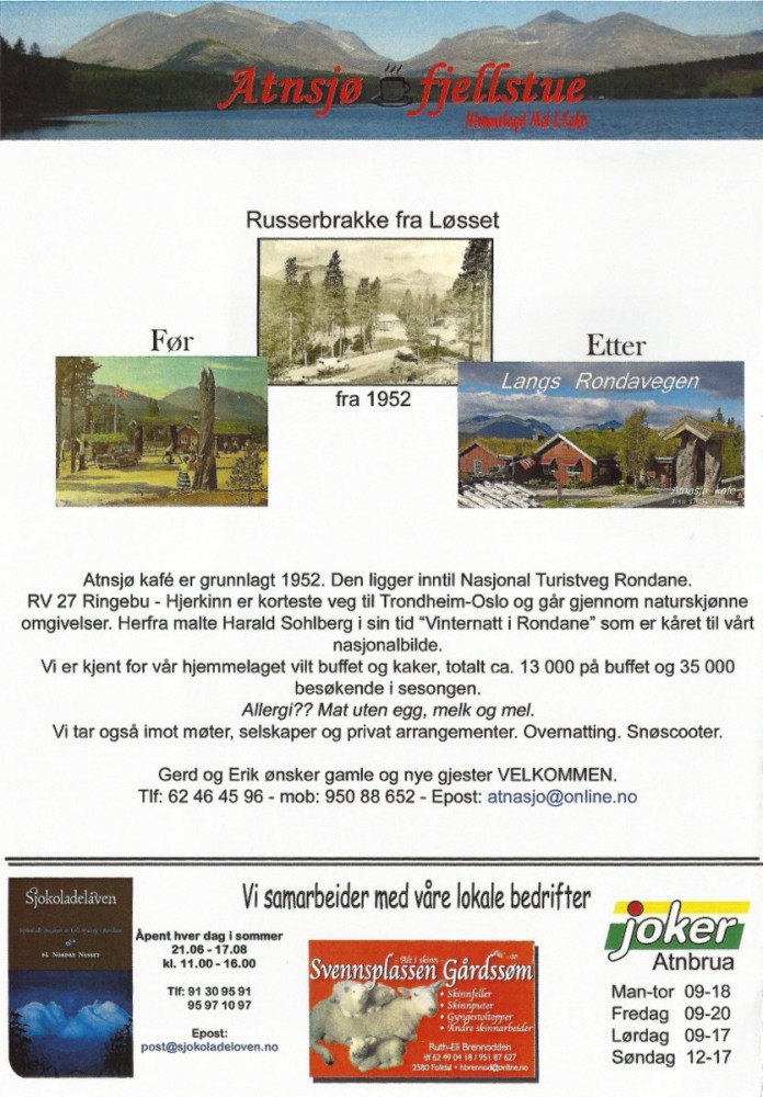 Atnasjø Fjellstue - side 4