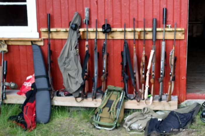 Innskutte børser klare for oppskyting foto Bjørn Brænd