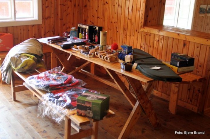 Premiebordet under jaktfeltavslutninga