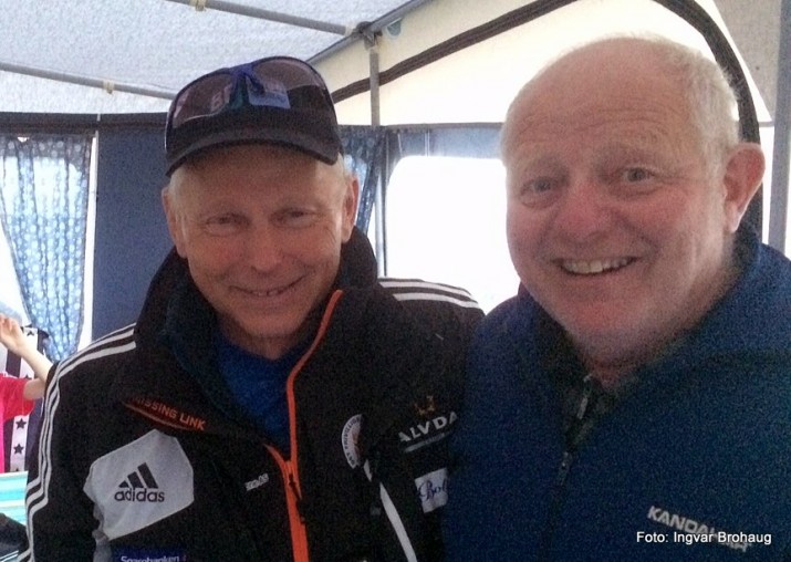 Bilde av Hans og Torgrim på LS på Lesja