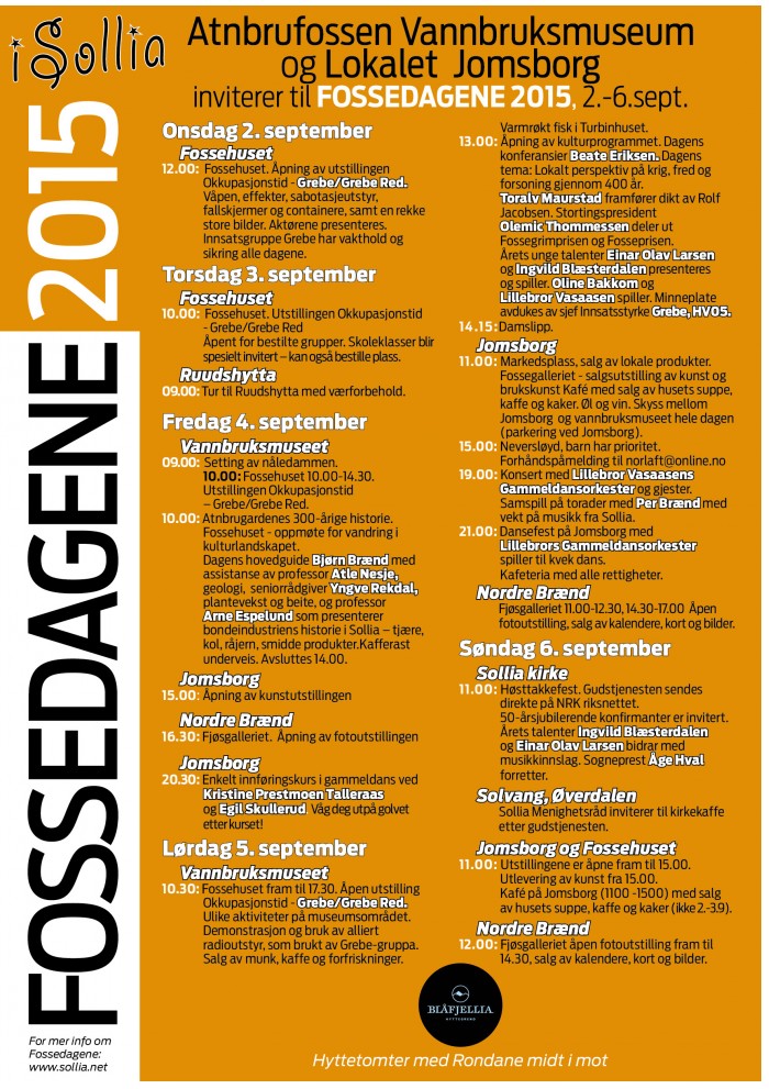 Fossedagene 2015