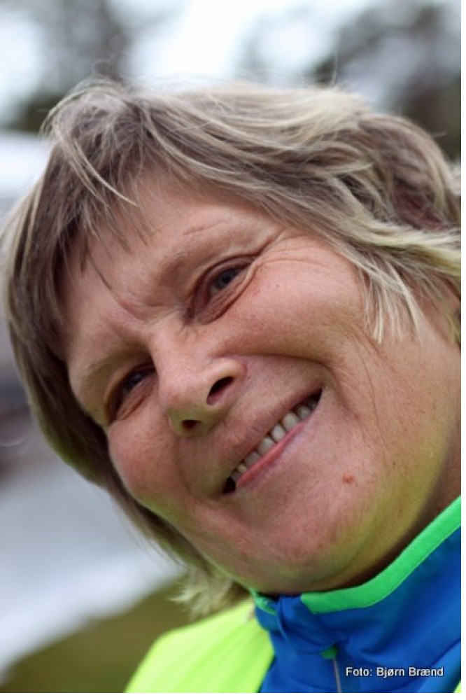 .. og Ingrid er alltid på plass.