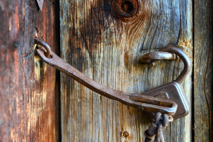 Detalj fra seterdør foto Jo Øvergaard