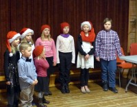Fra juletrefesten på Sollia skole 2015