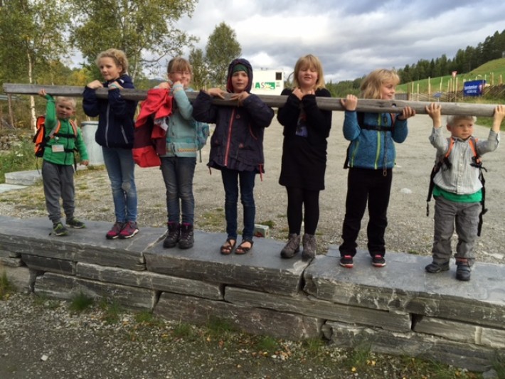 Sollia skole på utstillingen på Fossehuset