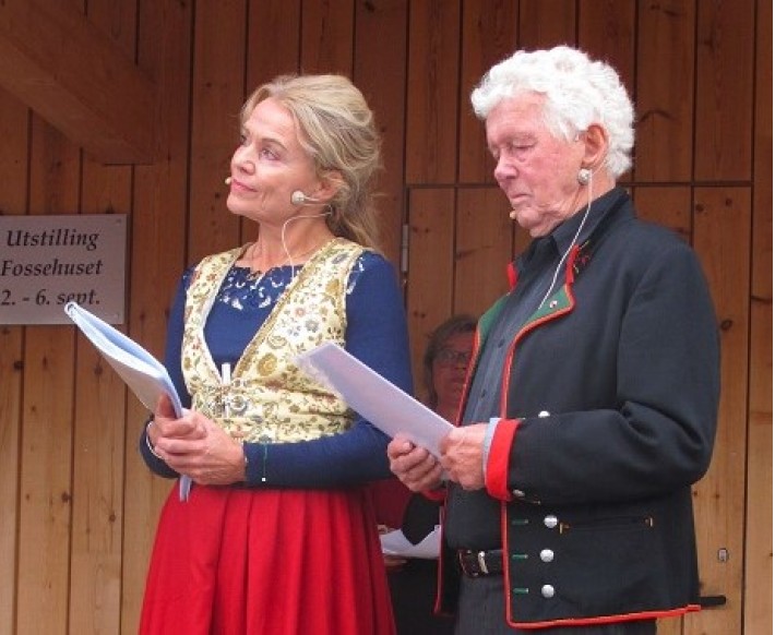 Beate og Toralv - et velkjent tospann under Fossedagene