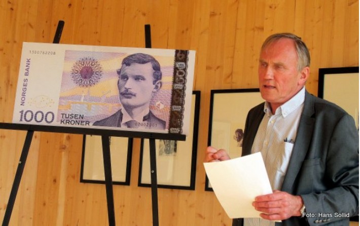 Sverre Morken forteller om Edvard Munch på 1000-kronersseddelen
