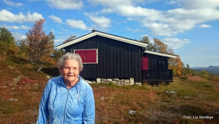 Sally Rundberget i Sollia 13 9 2016