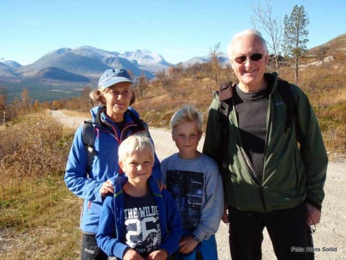 Klare til start på dagens tur