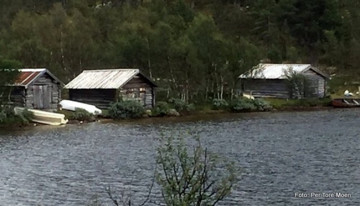 Fiskebuer på Finnsjøen