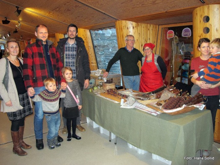 Fra julemesse på Aukrustsenteret