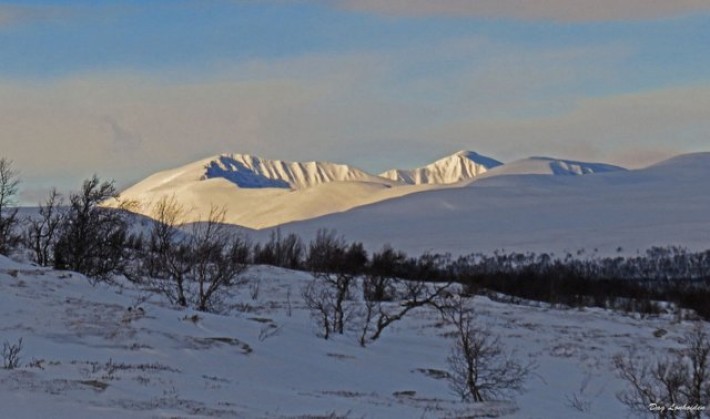 Storronden i kveldssol