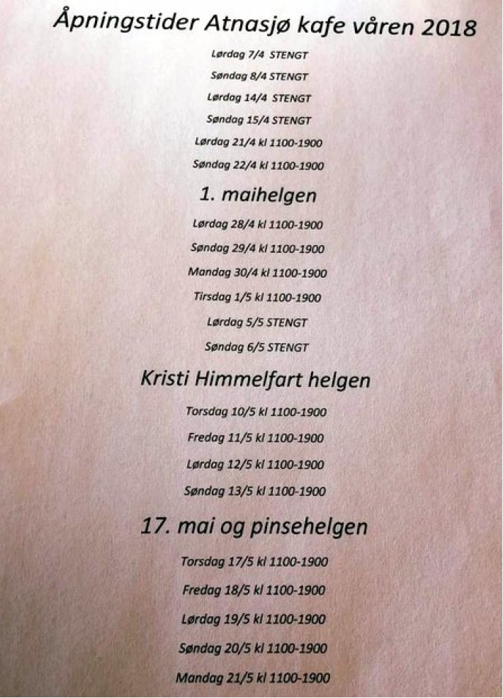 1-18 0416 åpningstider vår