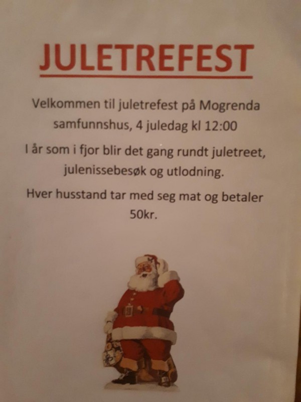 juleplakat