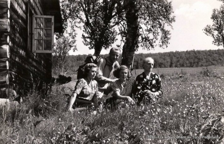 Sommeridyll med besøk