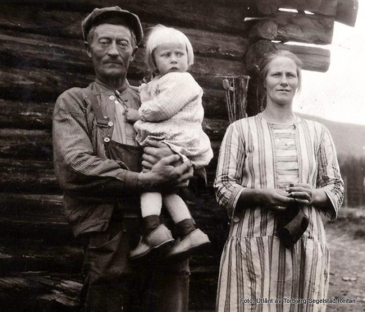 Hans og Tina Dalen med Solbjørg