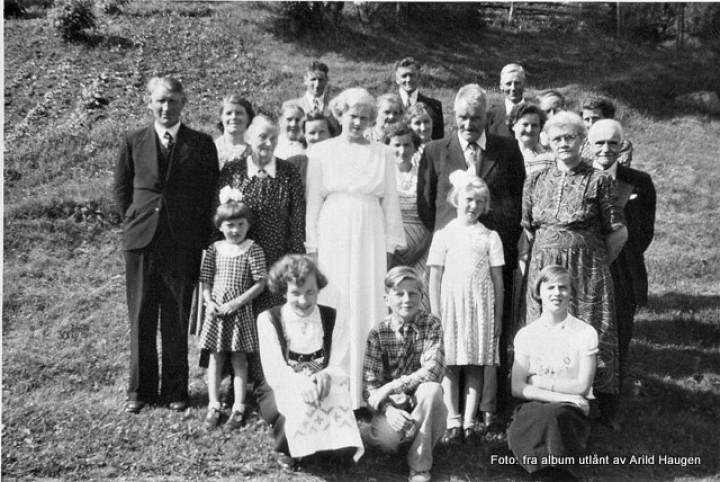 Komfirmasjon til Liv Haugen 1953