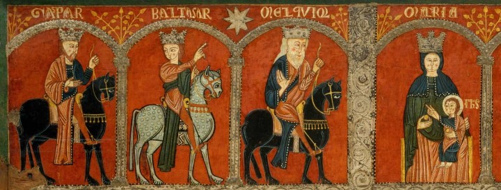 22 0108 Hellige tre konger - altertavle fra 1200-t