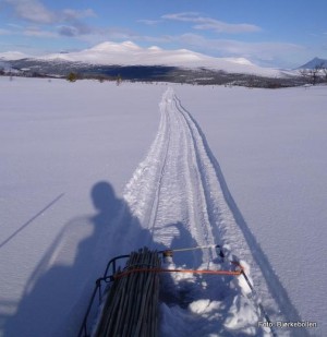 22 0219 løyper opp fra Rondane River Lodge