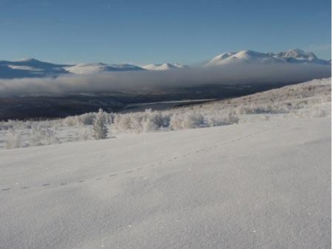 Atnsjøen driv og legg seg Foto Hans Sollid